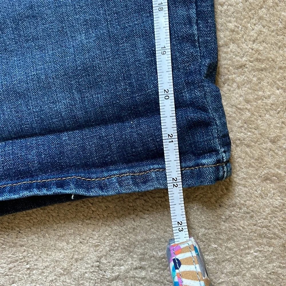Levi's Dark Blue Denim Bermuda Shorts